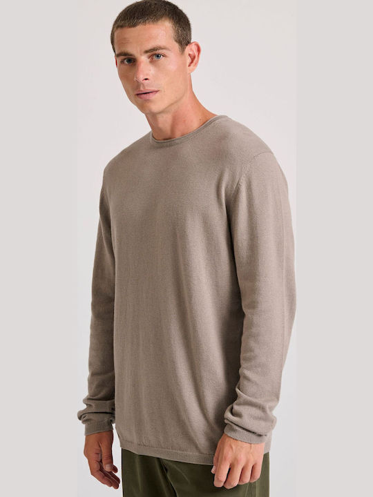 Long Sleeve Sweater Cigar Mel