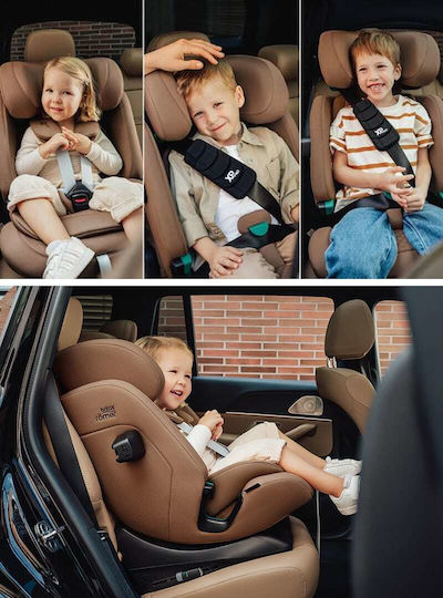 Britax Romer Advansafix Pro Lux Детско Столче за Кола i-Размер с Isofix Warm Caramel 9-36 кг