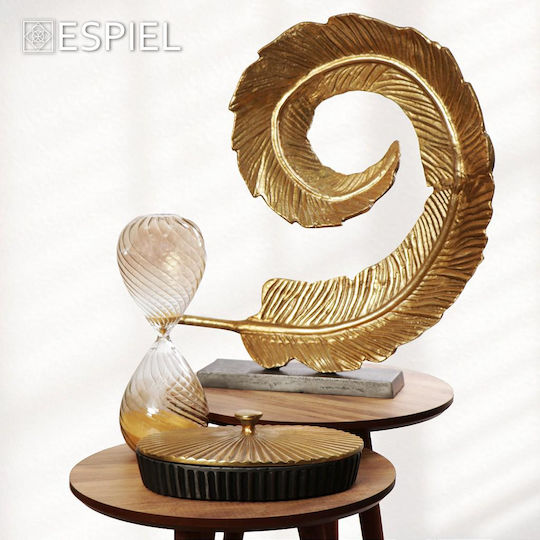 Espiel Dekorative Box Metallisch 20x20x8.5cm