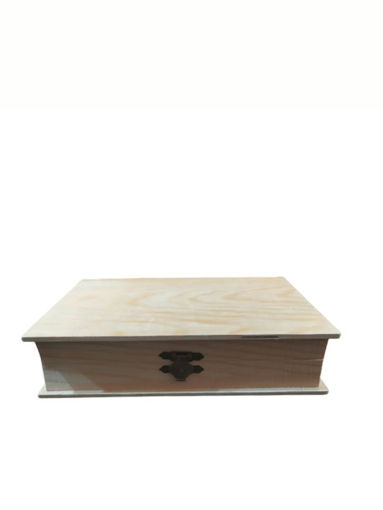 Tpster Cutie Decorativă Lemn 20x13.5x4.8cm Tpster Cutie Decorativă Lemn 20x13.5x4.8cm