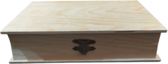 Tpster Декоративна кутия Дърво 20x13.5x4.8см 1бр