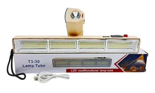 Επαναφορτιζόμενο LED Φωτιστικό Ασφαλείας T04