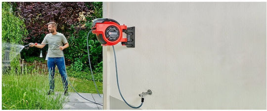 Einhell Wall Mounted Garden Hose Box for Hose up to 30m