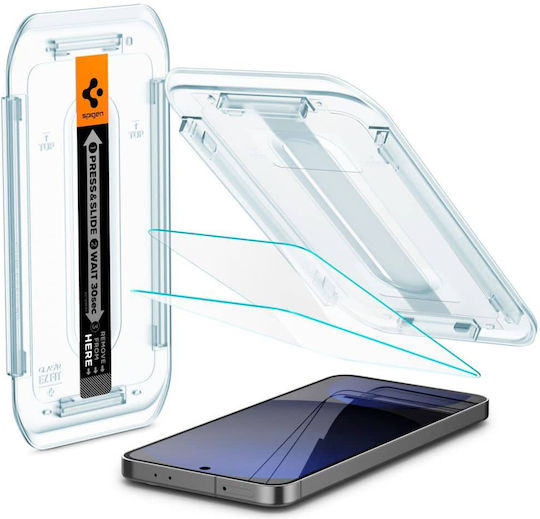 Spigen Glas.tR EZ Fit Tempered Glass 2τμχ (Galaxy S24 Fe / Galaxy A56 5G)