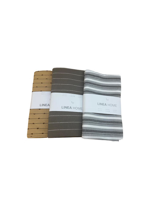 Linea Home Tischtuch Leinen Silber 150x220cm