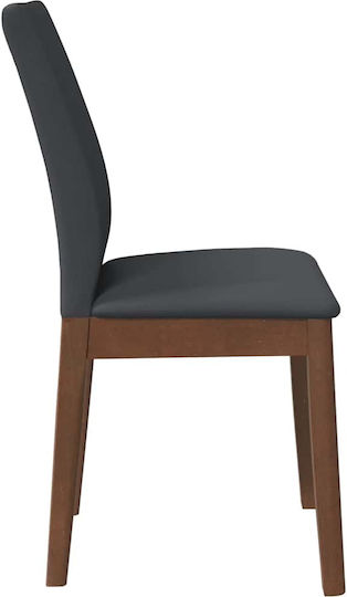 Dining Room Wooden Chair Coffee 48.5x49x90cm 2pcs