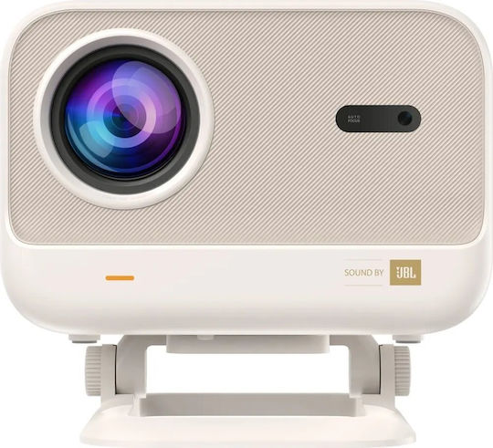 Yaber L2 Plus Projektor LCD mit Wi-Fi und Eingebauten Lautsprechern Beige