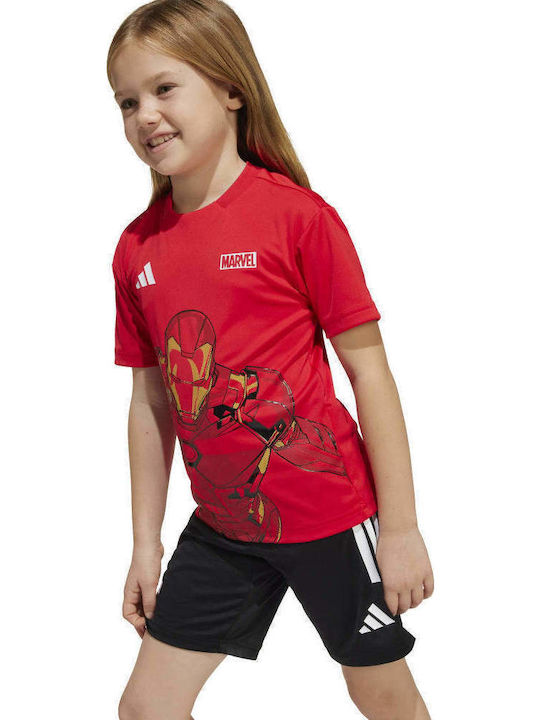 Kinder-Set mit Shorts Sommer 2Stück RED