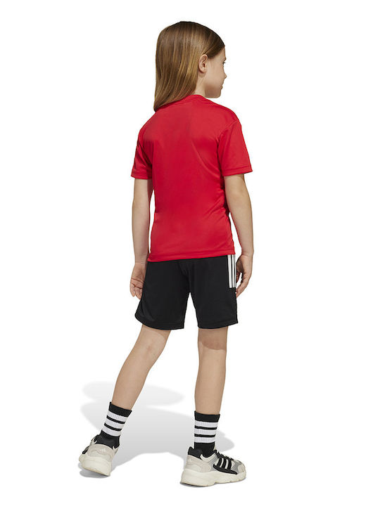 Kinder-Set mit Shorts Sommer 2Stück RED