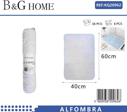 Badematte 502440 20962 Hellblau 40x60 cm Badematte 502440 20962 Hellblau 40x60 cm