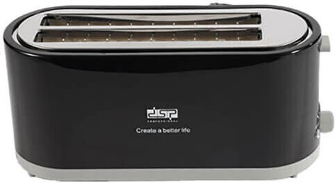 DSP Φρυγανιέρα 4 Θέσεων 1400W Μαύρη