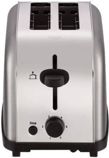 Tefal Ultra Mini Φρυγανιέρα 2 Θέσεων 700W Inox