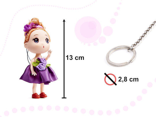 ikonka Set of Dolls for Dollhouse