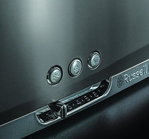 Russell Hobbs Luna Тостер Двуместна 1420W Сив