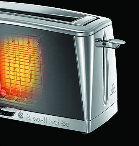 Russell Hobbs Luna Тостер Двуместна 1420W Сив