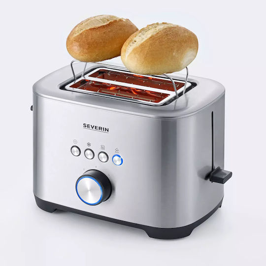 Severin Φρυγανιέρα 2 Θέσεων 800W Inox