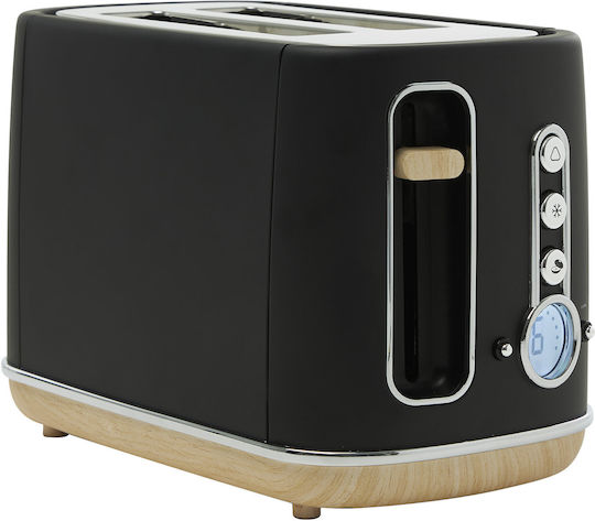 Haden Toaster 2 Slots 815W Black