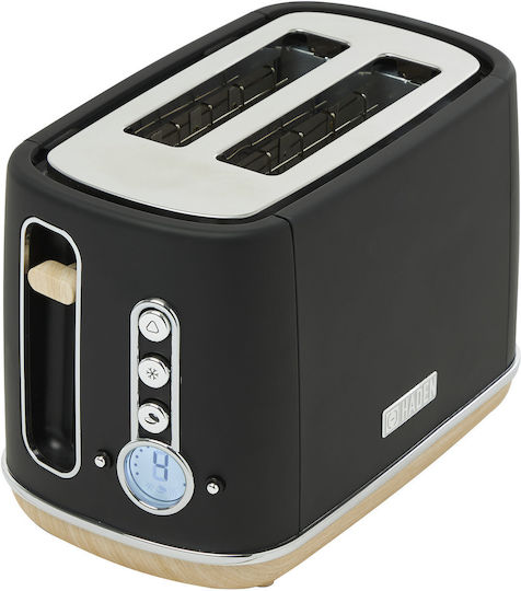Haden Toaster 2 Slots 815W Black