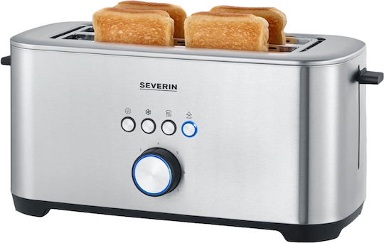 Severin AT 2512 Toaster 2 Slots 1400W Inox