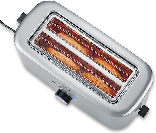 Severin AT 2512 Toaster 2 Slots 1400W Inox