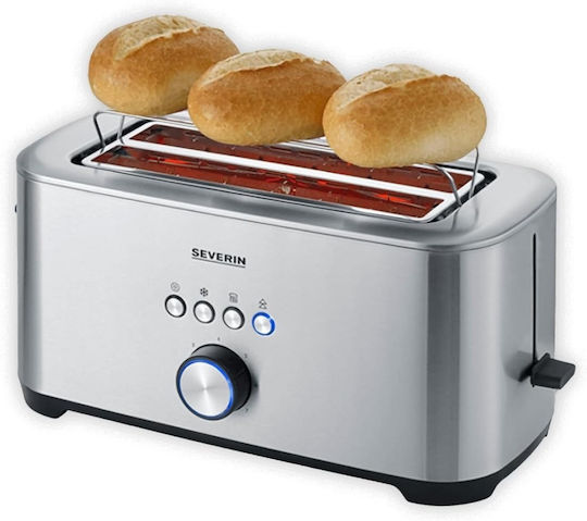 Severin AT 2512 Toaster 2 Slots 1400W Inox