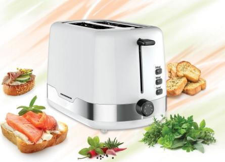 Heinner Тостер Двуместна 850W Бяла