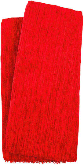 Sunshine Three-Seater Sofa Throw Chenille 180x300cm Red