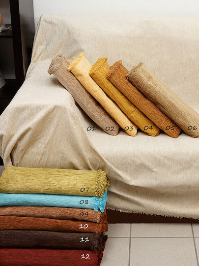 Sunshine Διθέσιου Καναπέ Π180xΜ240cm brown Sunshine Διθέσιου Καναπέ Π180xΜ240cm brown