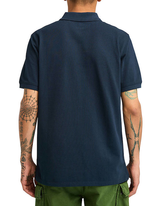 Polo T-shirt Navy Μπλε