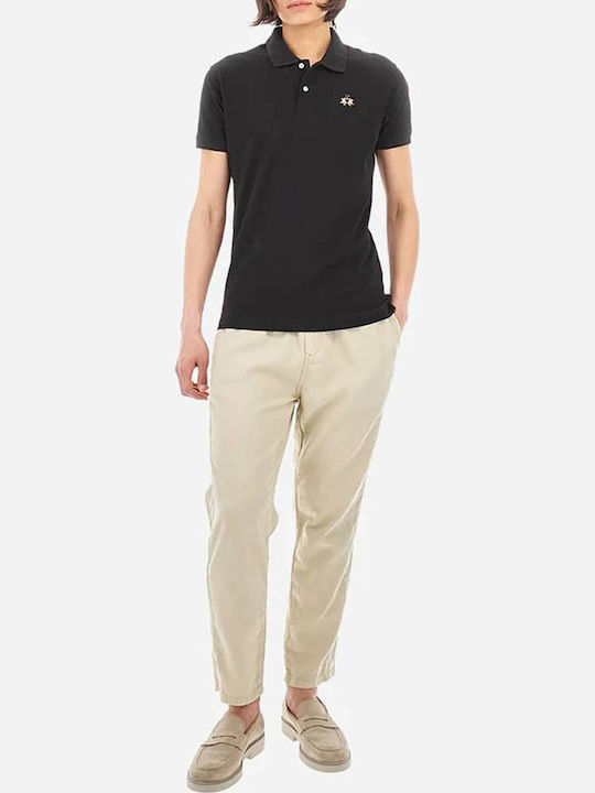 Eduardo Polo T-shirt Μαύρο