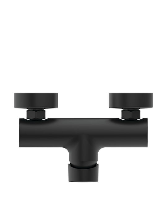 Ideal Standard Ceraline Αναμεικτική Μπαταρία Μπανιέρας Μαύρη