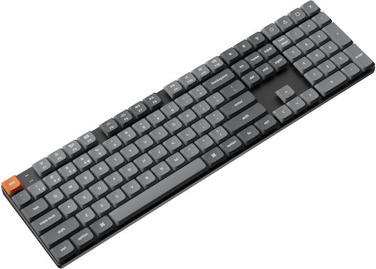 Keychron K5 Max Wireless Gaming Mechanical Keyboard with Gateron Low Profile Red switches and RGB lighting (English US)
