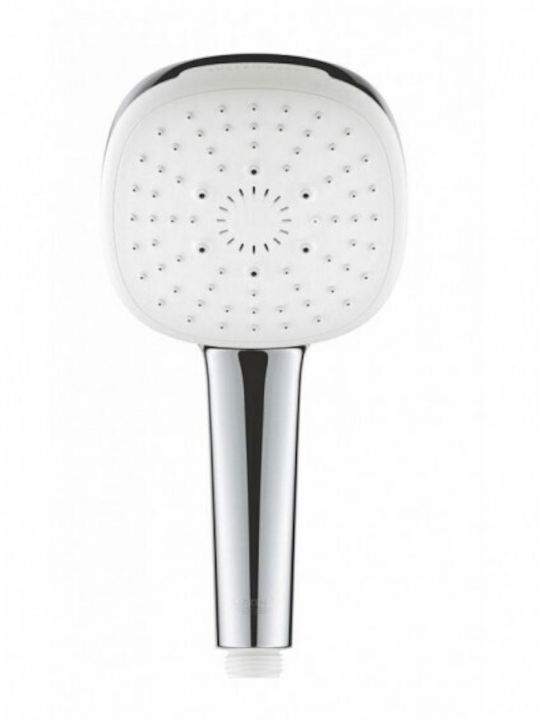 Grohe Tempesta Cube 250 Στήλη Ντουζ με Μπαταρία Ασημί