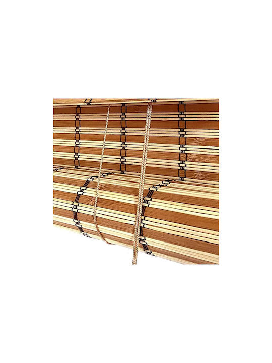 Grasher Shade Blind Bamboo in Brown Color L120xH180cm