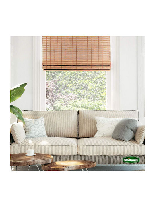 Grasher Shade Blind Bamboo Beige L90xH180cm