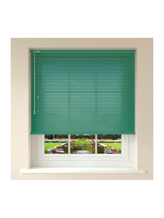 Jalousie Shade Blind Aluminum in Green Color L40xH60cm