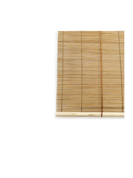 Woodware Beschattungsrollo Bamboo in Braun Farbe L90xH200cm