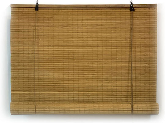 Woodware Bambusrollo mit Aufrollmechanismus (100%) Echtes Bambus 120x220cm Woodware Bambusrollo mit Aufrollmechanismus (100%) Echtes Bambus 120x220cm