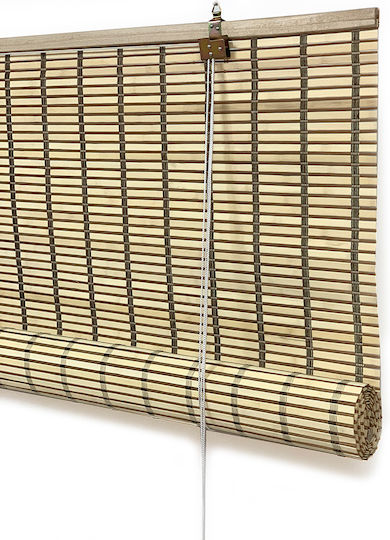 Woodware Stor de Umbrire Bambus în Culoarea Bej L100xH220buc