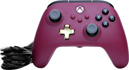 PowerA Advantage Plus Жичен Геймпад За Xbox Series Рубин