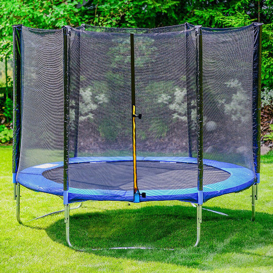 Trampolin Draußen Durchmesser 305cm mit Leiter & Netz