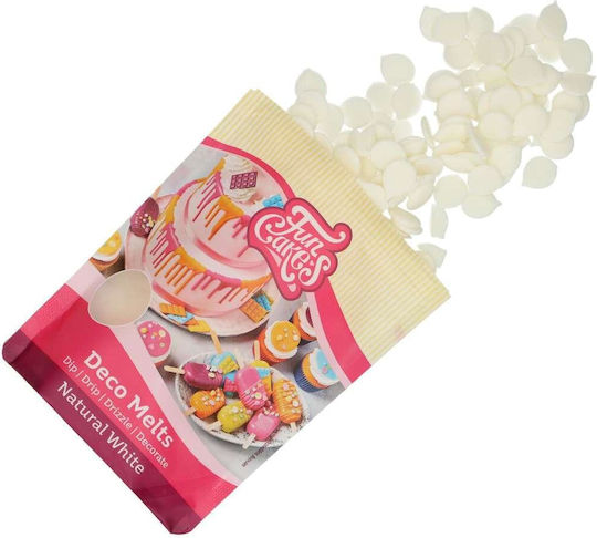White Chocolate Imitation Funcakes Deco Melts Without E171 250g