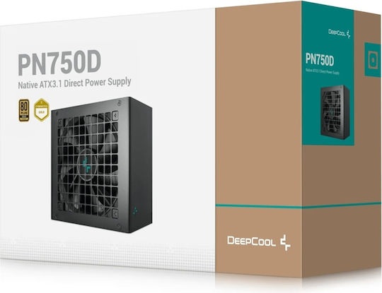 Deepcool PN650D 650W Negru Sursă de Alimentare Calculator Complet cu fir 80 Plus Gold