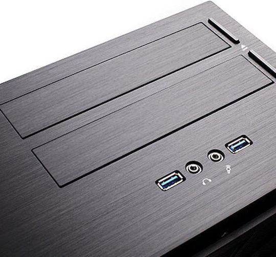Silverstone GD08 Home Theater Κουτί Υπολογιστή Μαύρο