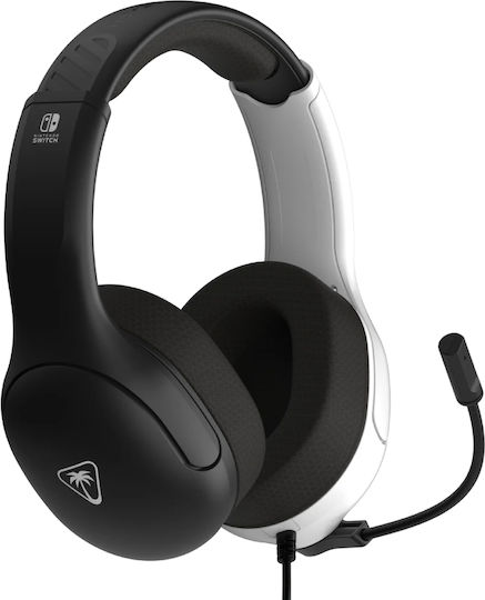 Turtle Beach Airlite Fit Over Ear Gaming Headset με σύνδεση 3.5mm Λευκό for Nintendo Switch