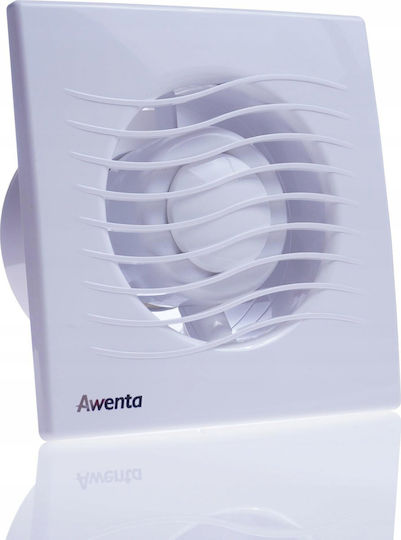 Awenta Wall-mounted Ventilator Bathroom 100mm White