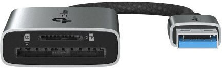 TP-LINK Card Reader USB 3.2 Type-C για SD Γκρι