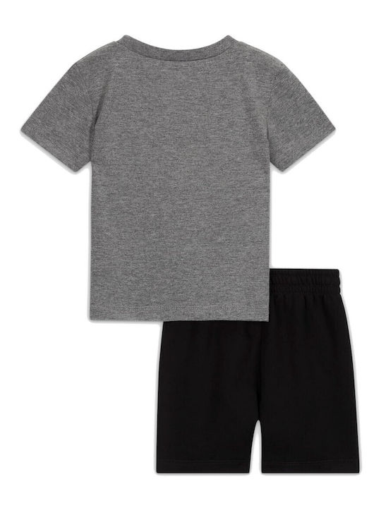 Nike Παιδικό Σετ με Σορτς Γκρι 2τμχ