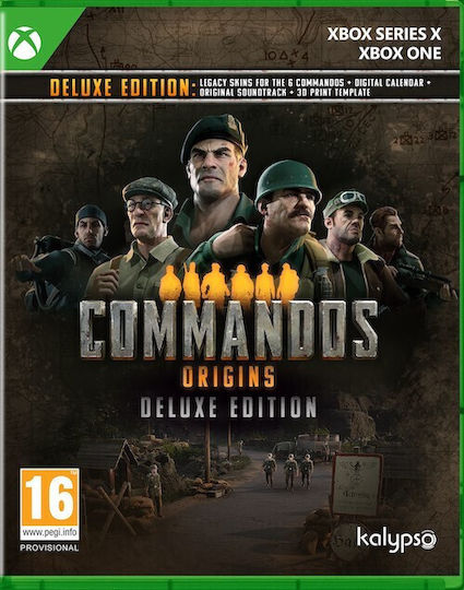 XSX Commandos Origins Deluxe Edition Xbox Series X Game