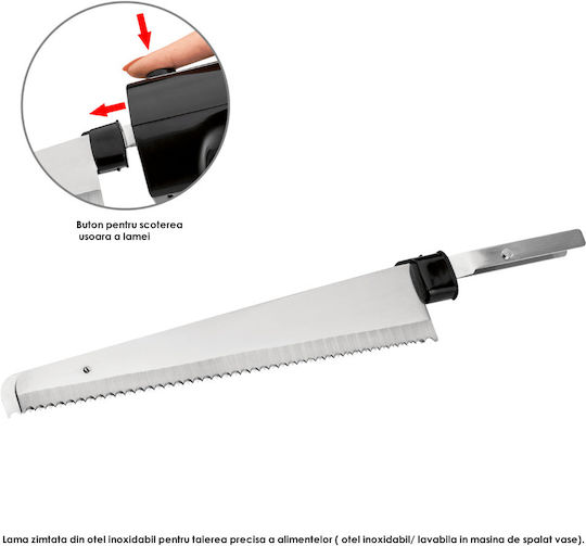 Clatronic EM 3702 Electric Knife 120W Black